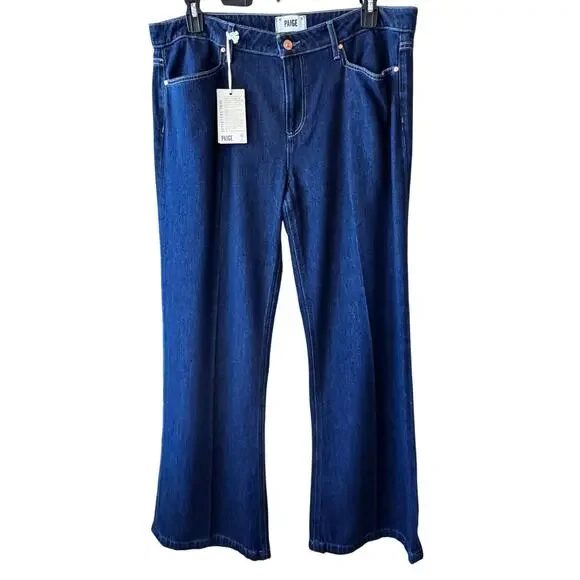 New PAIGE Women's Charmaine Sonja with Jolene Pockets Jeans Size 33 - Picture 5 of 10